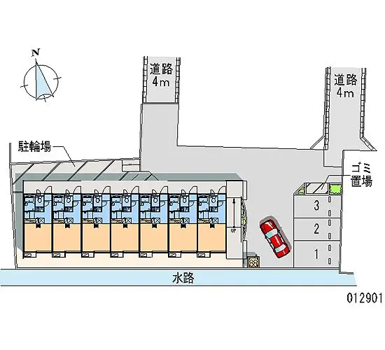 ★手数料０円★川越市石原町　月極駐車場（LP）